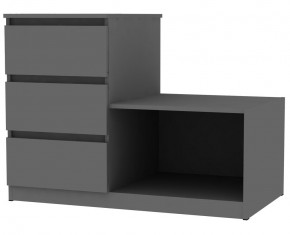 Комод Мальта K206 (Графит) в Березниках - berezniki.mebel24.online | фото