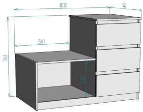 Комод Мальта K207 в Березниках - berezniki.mebel24.online | фото 2