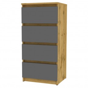 Комод Malta light K126 (ДВ-Графит) в Березниках - berezniki.mebel24.online | фото