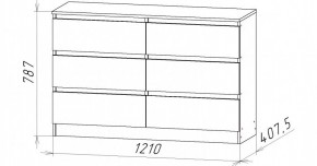НИЦЦА-7 Комод (НЦ.07) в Березниках - berezniki.mebel24.online | фото 3