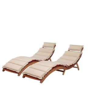 Комплект шезлонги и столик AFM-803A-T133 Beige (2+1) в Березниках - berezniki.mebel24.online | фото 2