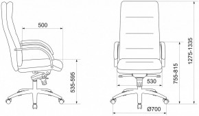 Кресло для руководителя T-9927SL/BLACK в Березниках - berezniki.mebel24.online | фото 5