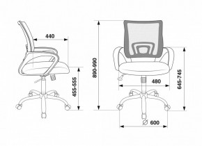 Кресло компьютерное CH-695N/SL/BL/TW-11 в Березниках - berezniki.mebel24.online | фото 6