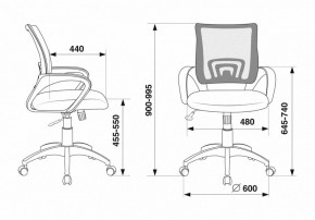Кресло компьютерное CH-695N/R/TW-11 в Березниках - berezniki.mebel24.online | фото 12