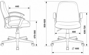Кресло компьютерное CH-808-LOW/#B в Березниках - berezniki.mebel24.online | фото 3