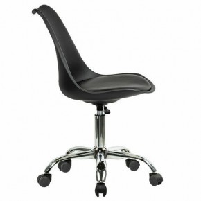 Кресло стул BRABIX "Eames MG-310 CH", хром, пластик черный, экокожа черная, 532925 в Березниках - berezniki.mebel24.online | фото 3