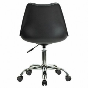 Кресло стул BRABIX "Eames MG-310 CH", хром, пластик черный, экокожа черная, 532925 в Березниках - berezniki.mebel24.online | фото 4