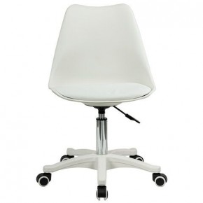 Кресло стул BRABIX "Eames MG-310 PL", пластик белый, экокожа белая, 532926 в Березниках - berezniki.mebel24.online | фото 1