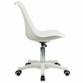 Кресло стул BRABIX "Eames MG-310 PL", пластик белый, экокожа белая, 532926 в Березниках - berezniki.mebel24.online | фото 3