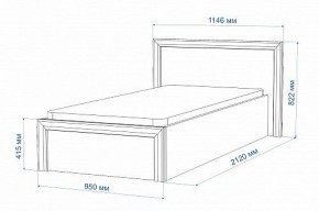 Кровать односпальная Нобиле Кр-90 в Березниках - berezniki.mebel24.online | фото 2