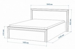 Кровать полутораспальная Нобиле Кр-140 в Березниках - berezniki.mebel24.online | фото 3