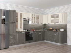 Кухня модульная Луксор серый-белый в Березниках - berezniki.mebel24.online | фото 2