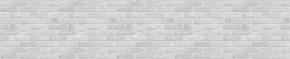 Кухонный фартук 610х3000х1,5 (композит) КМ Кирпич серый в Березниках - berezniki.mebel24.online | фото