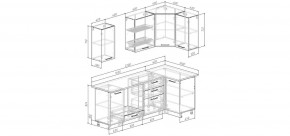 Кухонный гарнитур Белый Глянец 2200*1000 (Стол. 26мм) в Березниках - berezniki.mebel24.online | фото 2