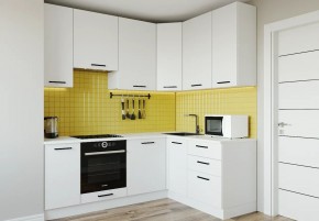 Кухонный гарнитур Белый Глянец 2200*1600 h950 (Стол. 26мм) в Березниках - berezniki.mebel24.online | фото