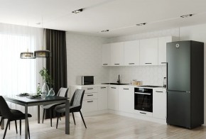Кухонный гарнитур Белый Глянец 2600*1600 (Стол. 38мм) в Березниках - berezniki.mebel24.online | фото