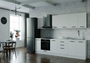 Кухонный гарнитур Белый Глянец 2800 (Стол. 38мм) в Березниках - berezniki.mebel24.online | фото