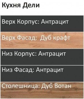 Кухонный гарнитур Дели 1800 (Стол. 26мм) в Березниках - berezniki.mebel24.online | фото 3