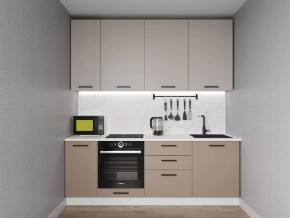 Кухонный гарнитур Каппучино 2200 h950 (Стол. 26мм) в Березниках - berezniki.mebel24.online | фото