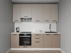 Кухонный гарнитур Каппучино 2400 h950 (Стол. 26мм) в Березниках - berezniki.mebel24.online | фото