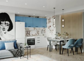 Кухонный гарнитур Капри 2550 (Стол. 38мм) в Березниках - berezniki.mebel24.online | фото