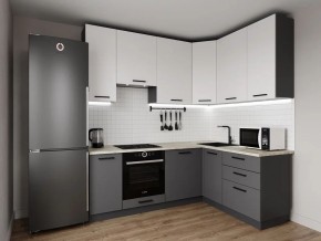 Кухонный гарнитур Меренга 2200*1600 h950 (Стол. 26мм) в Березниках - berezniki.mebel24.online | фото