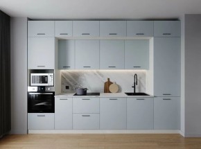 Кухонный гарнитур Смоки 3400 (Стол. 26мм) в Березниках - berezniki.mebel24.online | фото