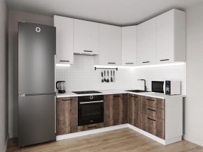 Кухонный гарнитур Старое Дерево 2200*1600 h950 (Стол. 26мм) в Березниках - berezniki.mebel24.online | фото