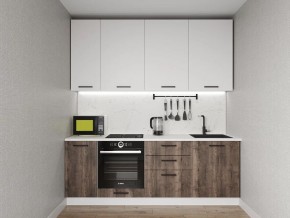 Кухонный гарнитур Старое Дерево 2200 h950 (Стол. 26мм) в Березниках - berezniki.mebel24.online | фото