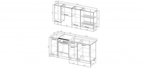 Кухонный гарнитур Умбра 1800 (Стол. 38мм) в Березниках - berezniki.mebel24.online | фото 2