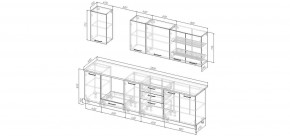 Кухонный гарнитур Умбра 2800 (Стол. 26мм) в Березниках - berezniki.mebel24.online | фото 2