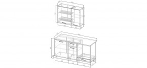 Кухонный гарнитур Виола 1600 (Стол. 38мм) в Березниках - berezniki.mebel24.online | фото 2