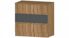 ЛЕНОРА Комод 3 ящика (графит) в Березниках - berezniki.mebel24.online | фото