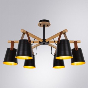 Люстра на штанге Arte Lamp Thomas A7032PL-6BK в Березниках - berezniki.mebel24.online | фото 2