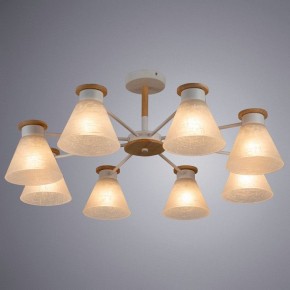 Люстра на штанге Arte Lamp Tyler A1031PL-8WH в Березниках - berezniki.mebel24.online | фото 2