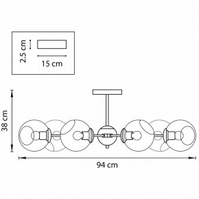 Люстра на штанге Lightstar Beta 785066 в Березниках - berezniki.mebel24.online | фото 8