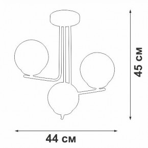 Люстра на штанге Vitaluce V49420 V49420-8/3PL в Березниках - berezniki.mebel24.online | фото 2