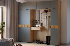 МЕБЕЛЬСОН К12 Прихожая (графит) в Березниках - berezniki.mebel24.online | фото