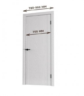 Межкомнатная дверь Bolivar Каньон браун (комплект) 700 в Березниках - berezniki.mebel24.online | фото