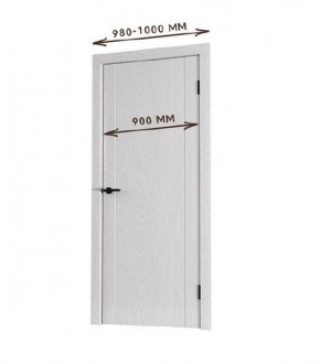 Межкомнатная дверь Bolivar Каньон браун (комплект) 900 в Березниках - berezniki.mebel24.online | фото