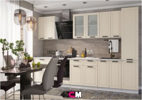 Модульная кухня Альфа холст брюле в Березниках - berezniki.mebel24.online | фото 1