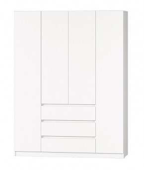 МС "Хилтон" Шкаф №1 1600 (Белый текстурный) в Березниках - berezniki.mebel24.online | фото 2