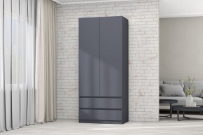МС "Хилтон" Шкаф №3 900 (Графит) в Березниках - berezniki.mebel24.online | фото