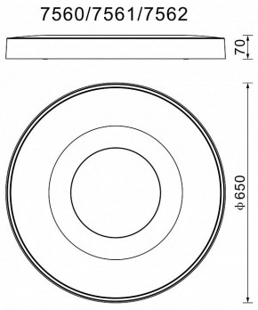 Накладной светильник Mantra Coin 7690 в Березниках - berezniki.mebel24.online | фото 3