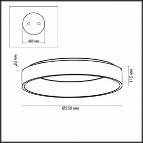 Накладной светильник Odeon Light Sole 4062/50CL в Березниках - berezniki.mebel24.online | фото 5