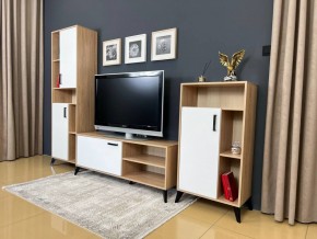 ОСКАР TRIO Гостиная (дуб золотой/белый) в Березниках - berezniki.mebel24.online | фото 3