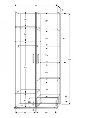 Подростковая Юпитер (модульная) в Березниках - berezniki.mebel24.online | фото 25