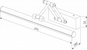 Подсветка для картины Elektrostandard Monza a064138 в Березниках - berezniki.mebel24.online | фото 4