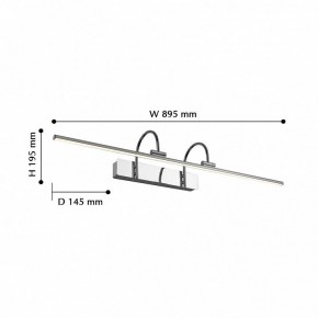 Подсветка для картины Favourite Strenuus 2431-3W в Березниках - berezniki.mebel24.online | фото 2