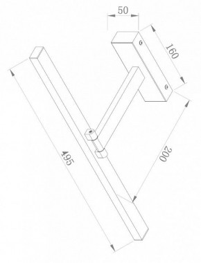 Подсветка для зеркала Maytoni Bris MIR008WL-L12B4K в Березниках - berezniki.mebel24.online | фото 3
